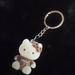 Hello Kitty Leopard Print Key Holder